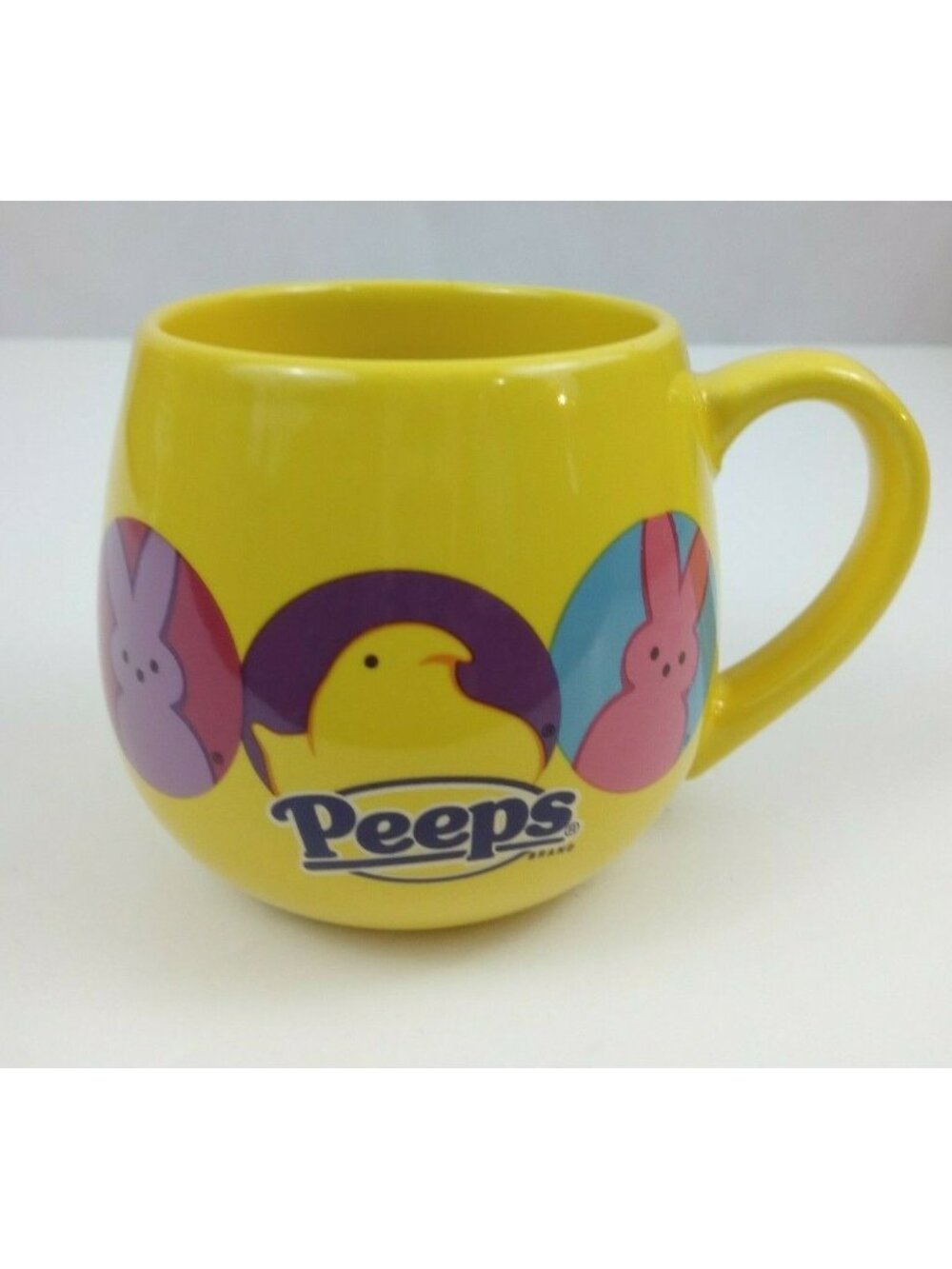 2021 Just Born Frankford Candy Candy Yellow Peeps Coffee Cup 3.5" Tall